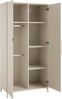 YUNY by PAIDI Kleiderschrank SISTER LOU inkl. Kleiderstangen und Einlegeböden Beige, zertifizierte Qualität, Soft-Close Bild 4