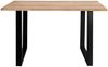Baumkante Esstisch Sheesham naturbelassen 180 x 90 schwarz MAREK 76396973 Bild 5