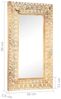vidaXL Spiegel Handgeschnitzt 80 x 50 x 2,5 cm Massivholz Mango Bild 5