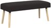 vidaXL Bank Uni Schwarz 110 x 40 x 46 cm Bouclé 42038415 Bild 2