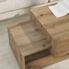 vidaXL Couchtisch Artisan-Eiche 105 x 50 x 32,5 cm Holzwerkstoff 8000211 Bild 4