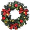 bonsport LED Dekoobjekt Beleuchteter Weihnachts-Türkranz Bild 4