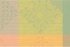 Garnier Thiebaut Platzset Beschichtete Tischsets (2x Set) Mille Empreintes Pastel, (Set, 2-St), beschichtet Bild 3