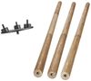 Nordlux Kettle tripod 100 Holz braun 102,9cm mit Gewinde für Kettle 22 und 36 Bild 2