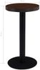 vidaXL Bistrotisch Dunkelbraun 40 cm MDF 286416 Bild 5