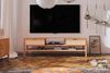 Lowboard TV-Schrank SAGA Buche massiv 204x64x46 cm Bild 2