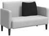 vidaXL Rücken Kissen Schwarz 60 x 24 x 50 cm Stoff 42014385 Bild 3