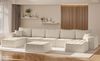 Polsterhocker Modul SANDE Stoff Raven Creme Bild 5