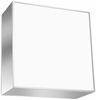 Wandleuchte, Grau, PVC, Stahl, eckig, L 25 cm Bild 2