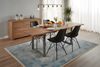 Esstisch Baumkante Akazie natur 120(200)x90 Ansteckplatten silber ADINA 155644788 Bild 3