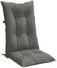 vidaXL Hochlehner-Auflagen 6 Stk. Melange Dunkelgrau 120x50x7 cm Stoff 4002351 Bild 5