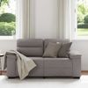 vidaXL 2-Sitzer-Sofa Taupe 160x81x84 cm Stoff 4105303 Bild 3