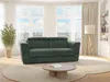 Vente-unique - RIZORA Sofa Stoff Grün - B 223 cm96 cm x H 88 cm x L 210 cm Bild 1
