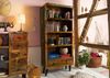 Regal Altholz 90x35x180 mehrfarbig lackiert SIXTIES #107 Bild 2