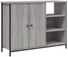 vidaXL Sideboard Grau Sonoma 100x33x75 cm Holzwerkstoff 835552 Bild 2