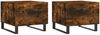 vidaXL Couchtische 2 Stk. Räuchereiche 50x50x40 cm Holzwerkstoff 829455 Bild 2