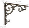 Relaxdays 2er Set Regalwinkel antik Bild 5