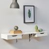 Relaxdays 2er Set Regalwinkel antik Bild 3