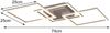 R64493187 Deckenleuchte TRAIL titanfarbig 31W LED, Höhe ca. 7 cm Bild 3