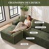 ANYSUN Ecksofa Couch L-Form, mit Liegeflache 3-Sitzer Ecksofa, Cord-Schlafsofa, Modulares Ecksofa, Loungesofa, Links / Rechts Chaiselongue Sofa,keine Montage erforderlich, modulares Schlafsofa für Wohnzimmer, Schlafzimmer, Wohnung und Büro Bild 3