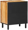 vidaXL Bettschrank Braun 50 x 33 x 60 cm Massivholz Akazie 4017767 Bild 3