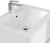 Badmöbelset Taifun 60cm 4tlg mit Spiegelschrank & 2x Seitenschrank weiß Hgl : Weiss hochglanz Bild 3
