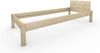 Pfostenbett Massivholzbett (Fichte) "Daybett" 90 x 220 cm 38 cm Holzbett 300kg Bild 2