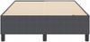 vidaXL Plattformbettgestell Dunkelgrau 120 x 190 cm Cordstoff 3337398 Bild 5
