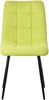 HOMAVO Esszimmerstuhl YZ6 Set 4 Stück Gepolstert Modern, Grün Webstoff, 48x61x89cm Bild 4