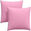 vidaXL Sofakissen 2 pcs Rosa 80 x 80 cm Stoff 42014055 Bild 2
