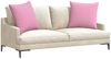 vidaXL Sofakissen 2 pcs Rosa 80 x 80 cm Stoff 42014055 Bild 3