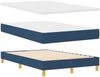 vidaXL Boxspringbett mit Kissen mit Kopfteil Blau 120 x 200 cm Stoff 3338992 Bild 5