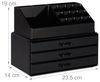 Relaxdays Make Up Organizer mit 3 Schubladen Bild 5