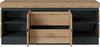 Lowboard >CORTE< in Coast Evoke Eiche Dekor/Kosmos Grau - 160,8x68x45cm (BxHxT) Bild 2