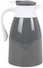 Isolierkanne Kaffeekanne Thermokanne Teekanne 900ml aus Kunststoff mit Druckknopf-Funktion & Vakuum-Hartglaseinsatz Getränke Bild 3