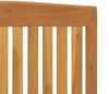 vidaXL Gartenstühle 8 Stk. Verstellbar Massivholz Teak 3154925 Bild 5
