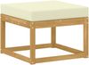 vidaXL Outdoor-Sofagarnitur mit Kissen 8 pcs Weiß und Creme Polyester 3387969 Bild 5