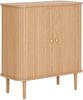 House Nordic Sideboard, 2 Türen, natur, 80x40x87 cm Bild 3