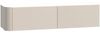 Hängeschrank >BREATHTAKER< 2 Klappen, 2 Fächer, Sandfarbig - 128,6x30,1x34cm (BxHxT) Bild 3