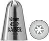 Kaiser | Spritzbeutel Set | 7-teilig | wiederverwendbarer Spritzbeutel | groß mit Tüllen | Adapter | 5 Spritztüllen | kochfest | Schneidehilfslinie Bild 5