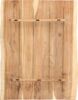 vidaXL Tischplatte Massivholz Akazie 80x(50-60)x3,8 cm 286330 Bild 2