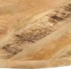 vidaXL Tischplatte Massivholz Mango Rund 25-27 mm 70 cm 286007 Bild 2