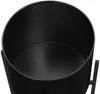 Vente-unique - EDMEE Floral decor Metall Schwarz - B 25 cm23 cm x H 35,5 cm39 cm x L 23 cm25 cm Bild 3