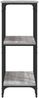 vidaXL Konsolentisch Grau Sonoma 102x35x90 cm Holzwerkstoff 834148 Bild 5