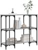 vidaXL Konsolentisch Grau Sonoma 102x35x90 cm Holzwerkstoff 834148 Bild 3