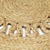 vidaXL Teppich Handgefertigt Jute Geflochten 90 cm [133707] Bild 5