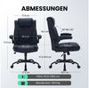 GarveeMore Chefsessel Ergonomischer Bürostuhl Schreibtischstuhl bis 160 kg Bild 3