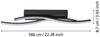 Eglo 75734 BEST CHOICE Deckenleuchte VILORIA Stahl schwarz LED 10,8W 3000K L:56. 5cm B:7cm H:8. 5cm Bild 2