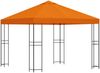 vidaXL Pavillon 3 x 3 m Orange Polyester und Stahl 190 gsm 900333 Bild 2