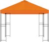 vidaXL Pavillon 3 x 3 m Orange Polyester und Stahl 190 gsm 900333 Bild 4
